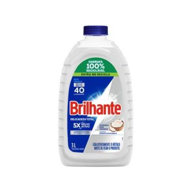 Imagem de Sabão Líquido Brilhante Delicadeza Total Coco 3L, 3L