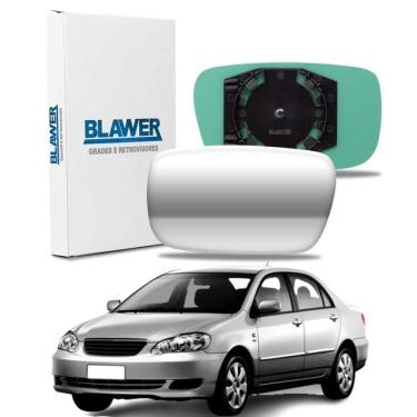 Imagem de Lente De Retrovisor Com Base Corolla 03-08 Ld Esquerdo