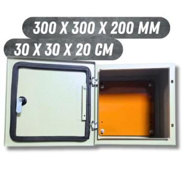 Imagem de Caixa de montagem painél elétrico quadro de comando 30x30x20 - GENERIC