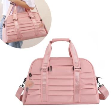 Imagem de Bolsa Academia Esportes Treino Fitness Mala Viagem Rosa - M3M