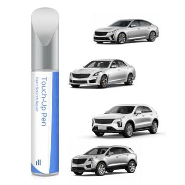 Imagem de Tinta de retoque Crystal White Tricoat G1W/WA140X compatível com chips Cadillac Exact Match e Nicks Touch Up