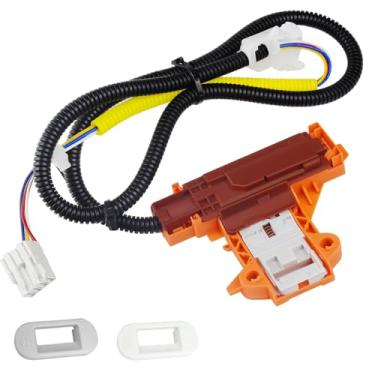 Imagem de WPW10482836 Conjunto de trava e trava da tampa da máquina de lavar substitui W10482836, PS11755478, AP6022148 Trava compatível com Kenmore, Maytag MVW18PDBXW0 MVW18PRAWW0, Whirlpool CAE2745FQ0, 2 anos