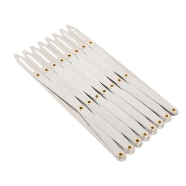 Imagem de GLOGLOW Expandindo o Medidor de Costura, Alumínio Ajustável Equal Space Divisher Button Guide Régua para Criar Artesanato de Acolchoado de Costura Prega