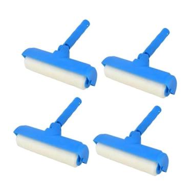 Imagem de Kuntesetty 4x Rolo de Pintura de Teto, Ferramenta de Aplicação de Tinta, Pincel Portátil, Rolo Anti-gotejamento