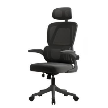 Imagem de Cadeira Gamer E Para EscritóRio - AjustáVel Com Apoio Lombar,(Preta)