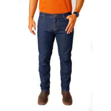 Imagem de Calça Jeans Masculina Tradicional Barata Trabalho Reforçada - MVA JEAN