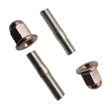 Imagem de Porca + Prisioneiro 8Mm Escapamento Fan Titan Bros 150 160 - Motobor/M