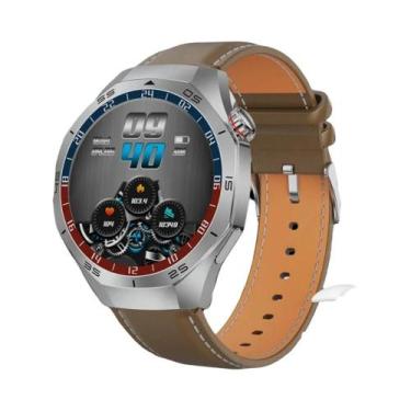 Imagem de Relógio Inteligente Masculino Com Display AMOLED HD, Monitor De Saúde 