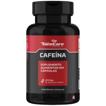 Imagem de Cafeina 200Mg Por Capsula 60 Cápsulas - Take Care