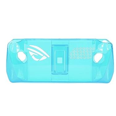 Imagem de Capa Protetora TPU Transparente Com Suporte para para Rog Ally Handheld 2023 (Azul)