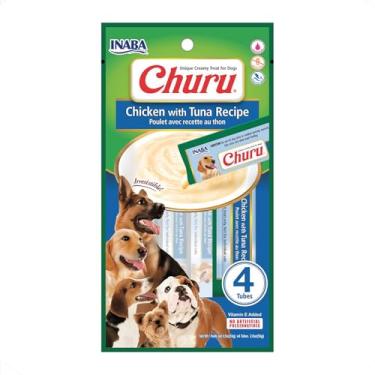 Imagem de Display Churu Dog para Cães Frango com Atum 24 Tubos de 14g - 336g