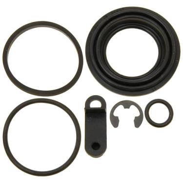 Imagem de ACDelco Kit profissional 18H3319 de freio a disco frontal e kit de vedação com anel de pressão e plugue