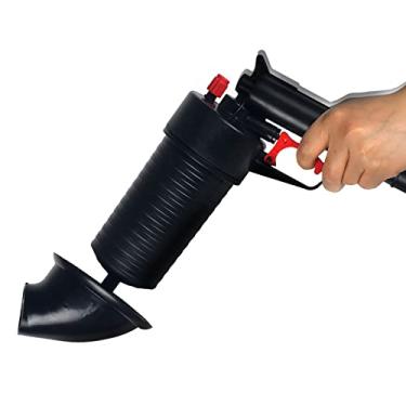 Imagem de Desentupidor de vaso sanitário, jateador de dreno de ar, desentupidor de ar de vaso sanitário, bomba de limpeza de abridor de êmbolo de alta pressão para banheiros, banheiro, chuveiro, pia, banheira