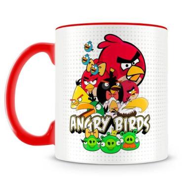 Imagem de Caneca Personalizada Angry Birds - Porcelana Alta Qualidade - 325ml - 