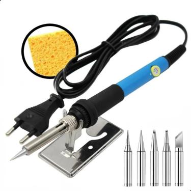 Imagem de Ferro De Soldar Ajustável Temperatura Quicko 60W 450C Voltag