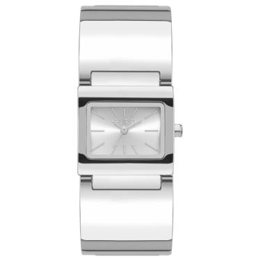 Imagem de Relógio Euro Feminino Ref: Eu2035yym/4k Bracelete Retangular Prateado
