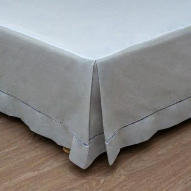 Imagem de Saia Box Cama Solteiro Solteirão Viúva Padrão Queen e King Algodão 180