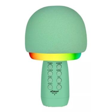 Imagem de Microfone Karaoke Xtrad Ws-602 4 Efeitos De Voz Cor Verde