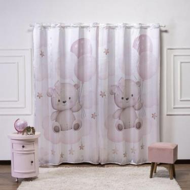 Imagem de Cortina Estampado Cetim Infantil 3.00.2.20 Decoração, Menino, Menina, 