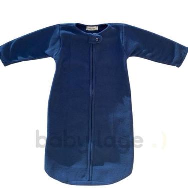 Imagem de Saco Saquinho de Dormir Bebê Com Manga Sleep Bag Cobertor de Vestir So