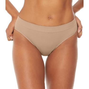 Imagem de Calcinha Comfort Sem Costura Zee Rucci Bege, P, Bege