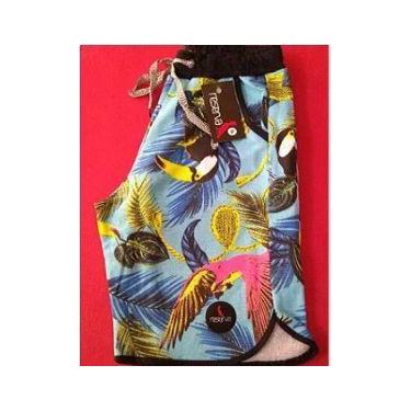 Imagem de Bermudas em moletom leve com barra - Atacadão das sacoleiras, G