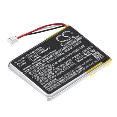 Imagem de 650mAh Fone de ouvido sem fio Bateria de substituição,Compatível com EPOS ADAPT 660,MB 660,PXC 550