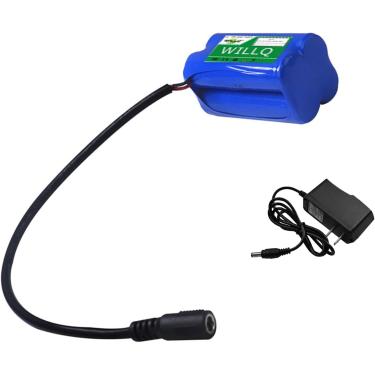 Imagem de Bateria Recarregável De íons De Lítio 3,7 V 12000 Mah Com Plugue Cc Para Dispositivos Elétricos., 3.7v12000mah a with charger