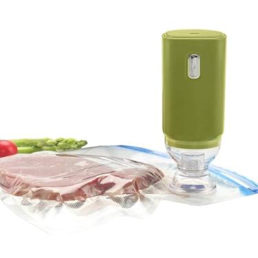 Imagem de Flekzo Vacuum sealer machine for food - Fast-Compact, Multi-Functional, Continuous Vacuuming, with External Vacuum System - For Meal Prep, Sous vide, Food freezer, Meat, Bulk Storage, Sliver007