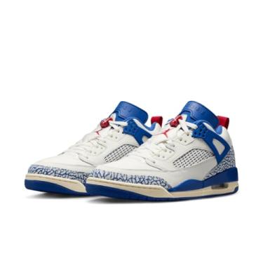 Imagem de Jordan Tênis masculino Spizike Low (IM2176-133, Sail/Stormblue-Varsity Red-Muslin), Vela/azul tempestade/vermelho universitário/musselina, 40