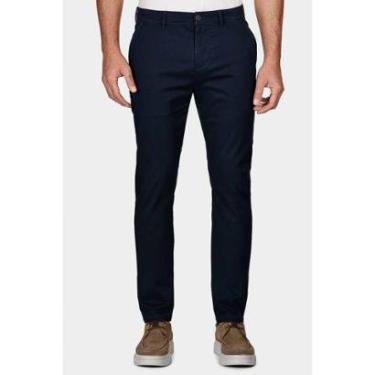 Imagem de Calça Chino Sarja Marinho-Masculino
