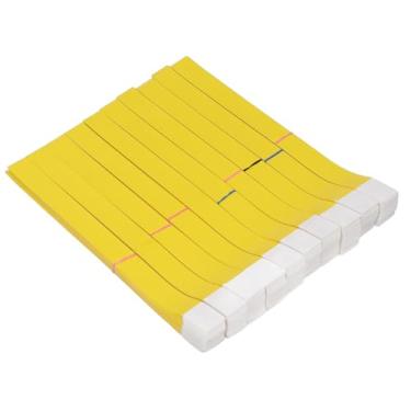 Imagem de RiToEasysports Pulseiras de Papel Descartáveis ​​ajustáveis ​​1000pcs para Eventos de Playground Infantil (Amarelo)
