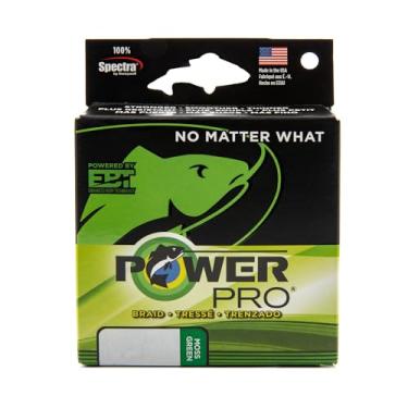 Imagem de Linha de pesca trançada PowerPro - Moss_Green - 68.0 kg - 300yd/275m (21101500300E)