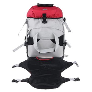 Imagem de Luzhengyang Mochila grande de patins para homens e mulheres, bolsa de patins em linha com alças, capacidade de 45 x 32 x 18 cm, armazenamento de botas de patinação ao ar livre, alça de ombro ajustável