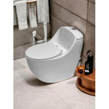 Imagem de Vaso Sanitário Monobloco Caixa Acoplada Sevilha Branco Premium - STILL