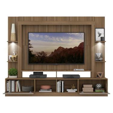 Imagem de Estante Com Leds E Suporte Para Tv Até 65´´Fg3384