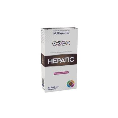 Imagem de Nutrafases Hepatic 20 Tabletes Suplemento Alimentar Proteger o Fígado 