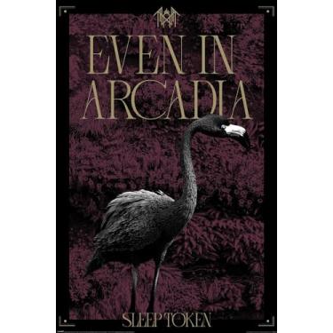 Imagem de BUY ART FOR LESS Pôster de arte Arcadia oficialmente licenciado Sleep Token - 61 x 91 cm - Impressão decorativa - Papel pôster - Pronto para emoldurar