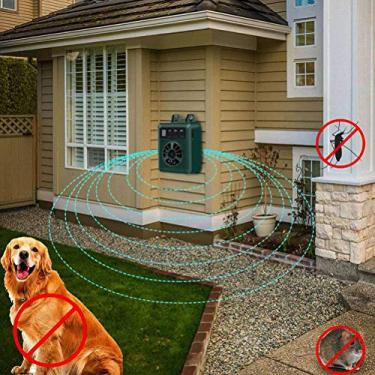 Imagem de Zerodis Dispositivo Antilatido Ultrassônico Recarregável, à Prova d'água, Ferramenta de Controle de Latidos, Auxílio Eficaz Ao Comportamento do Cão para Uso Interno e Externo, Criação de Jardim
