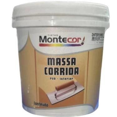 Imagem de Massa Corrida PVA MonteCor 3,6L Galão para Paredes e Tetos - MONTECOR 