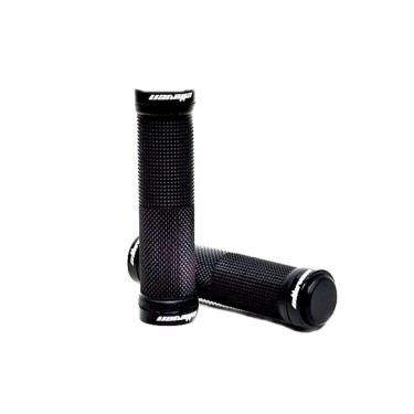 Imagem de Manopla MTB preta bike ciclismo com travas 130 mm ELLEVEN-Unissex