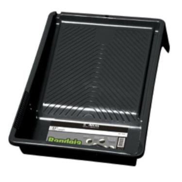 Imagem de Bandeja para Pintura 3,6 Litros Preta - Atlas