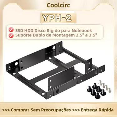 Imagem de Suporte De Montagem Para Disco Rígido De 2.5 a 3.5 Polegadas, Adaptado