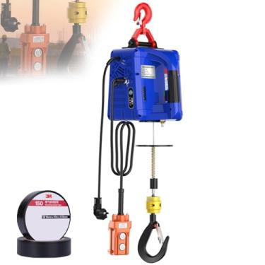Imagem de Guincho EléTrico PortáTil De 1500 W 3em1 Com Controle Remoto Sem Fio De 160 M,Capacidade De Carga De 500 Kg,Ideal Para Garagem,Oficina,Hotel E ResidêNcia