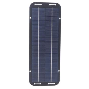 Imagem de Ymiko Carregador de Painel Solar Flexível 6W 18V Com Controlador de Carga, Kit de Carregamento de Bateria Portátil Movido a Energia Solar para Uso Externo, Em RV e Em Veículos