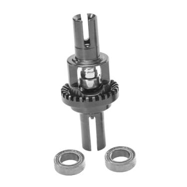 Imagem de Colaxi Conjunto diferencial para carro RC 1:28, acessório robusto para carro RC, modificação, substitui peça, atualização para Wltoys 284010 K989, Cinza