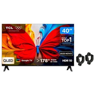 Imagem de Smart TV 40 TCL Full HD QLED 40S5K  Google TV - 2 HDMI + Suporte para 