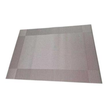 Imagem de Descanso de prato americano Dourado cintilante e cinza cintilante - Ca