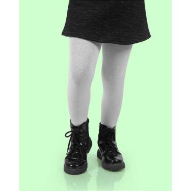 Imagem de Meia Calça Duck - Fio 80 Branco para Crianças de 1 a 2 Anos