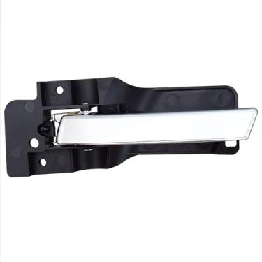 Imagem de Lcyolada Maçaneta interna do lado do motorista 81625 compatível com Chrysler Town & Country 2008-2016, Dodge Grand Caravan 2008-2020, alavanca cromada